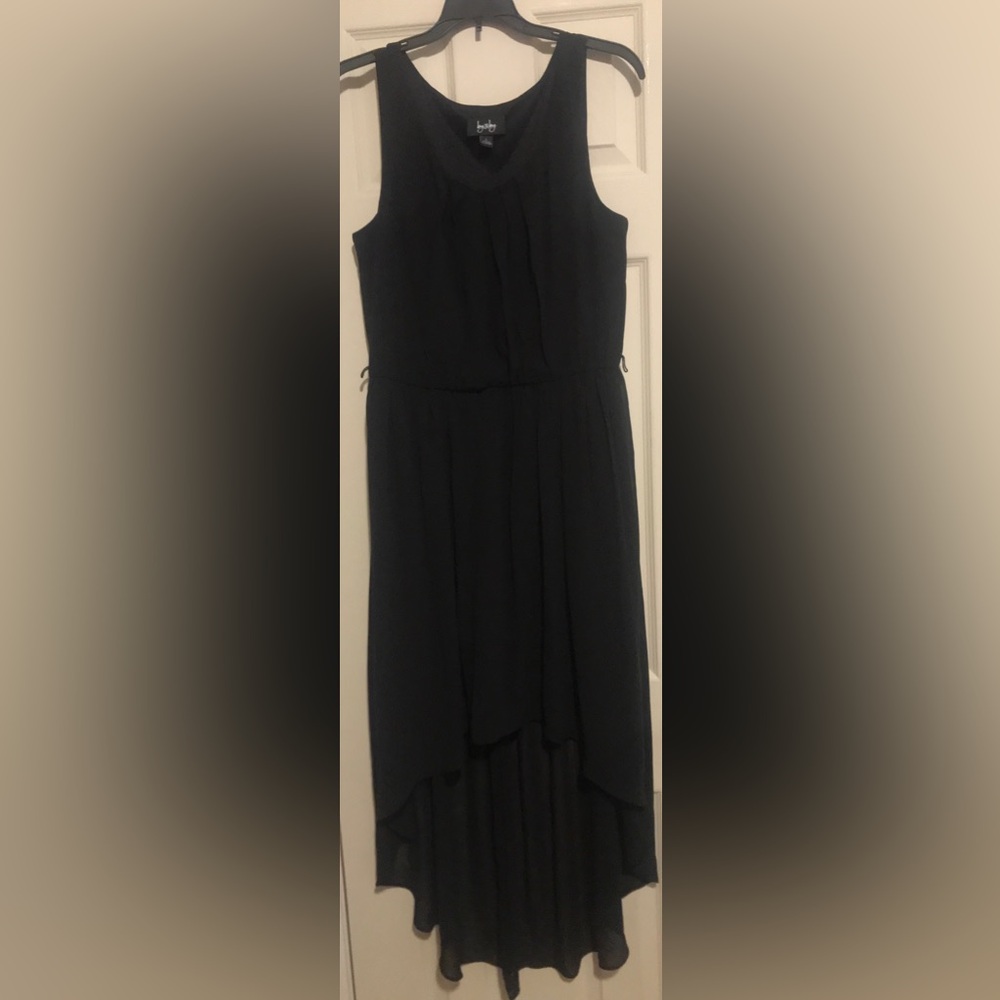 Beautiful Black High Low Dress, Designer by & by